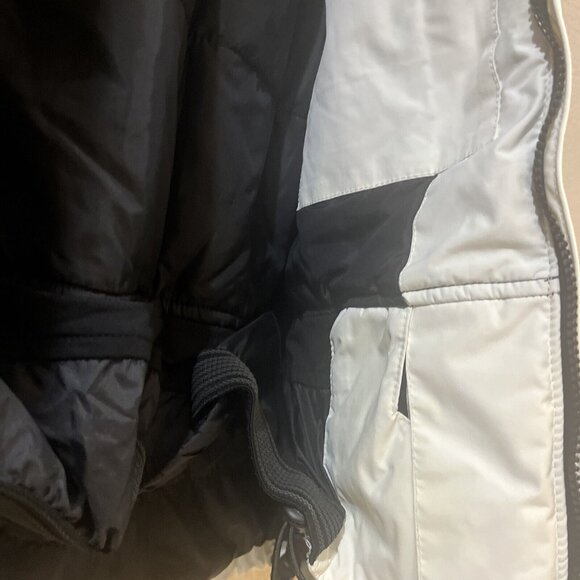 ROXY Puffer Hooded Winter Jacket White Youth Size Medium M Girl - Picture 11 of 16